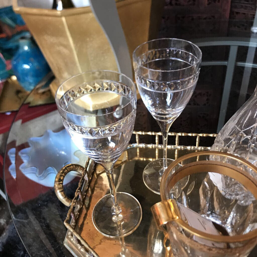 2 Kate Spade Wine Glasses – Warehouse 55 Chicago