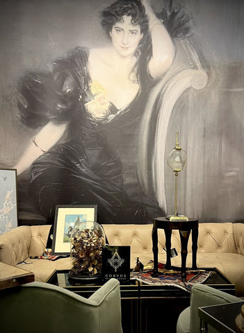 Gertrude Mural 9' x 11' Printed on Canvas