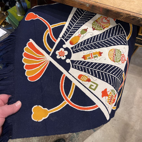 Japanese Hand Made Stencil Design Fabric