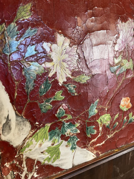 Chinese Porcelain Wall Plaque (in store pick up only)