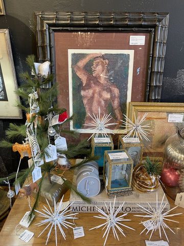 Handmade paper art by Nancy Dawson of Nude