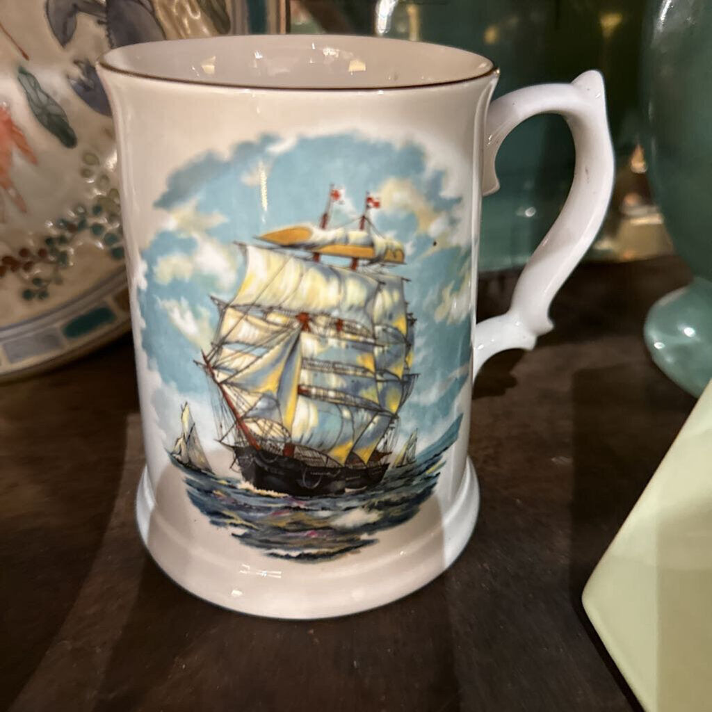 English ship tankard