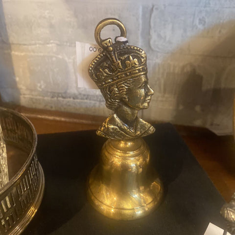 Brass Queen of England Bell