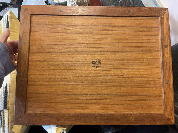 Teak tray