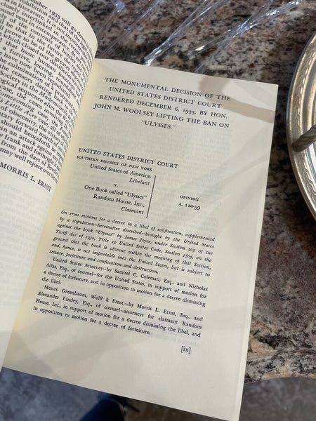 MCM 1940s Ulysses book