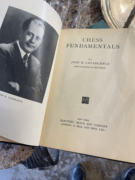 1940s Chess Fundamentals Book