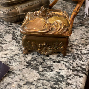 Art Nouveau Casket Jewelry Box