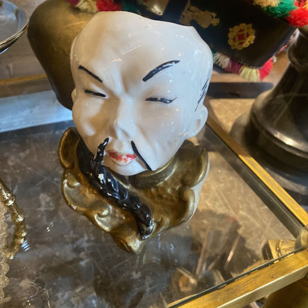 Asian Bust Vase