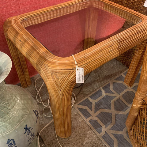 Pencil Reed Coffee Table , in store pick up only 22 x 22
