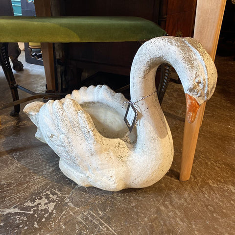 Concrete Swan Planter IN STORE PICKUP ONLY