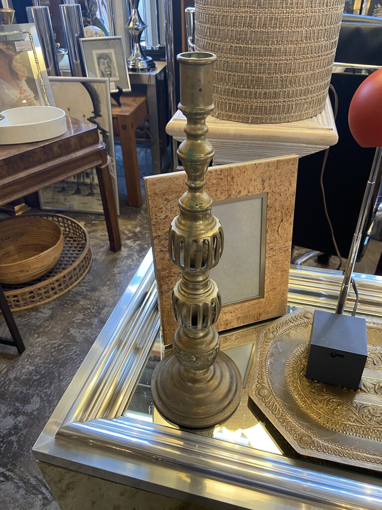 Brass candlestick