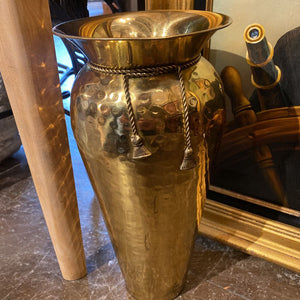 Tall Brass Planter