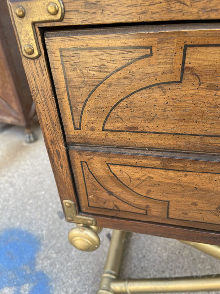 Vintage Drexel Oxford Square Side Table 26D 22W22T (IN STORE PICK UP ONLY)