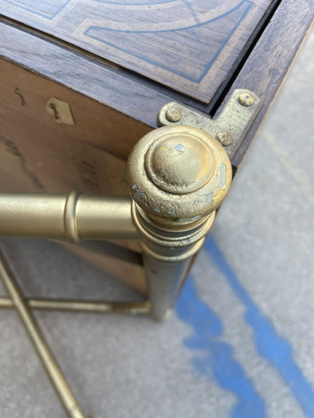 Vintage Drexel Oxford Square Side Table 26D 22W22T (IN STORE PICK UP ONLY)