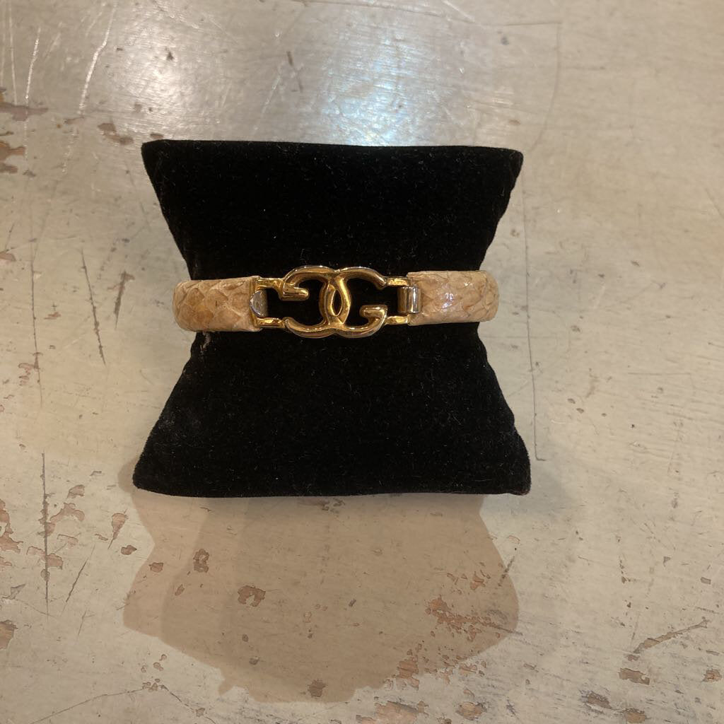 Gucci Snakeskin Bracelet