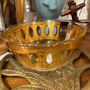 Vintage gold bowl