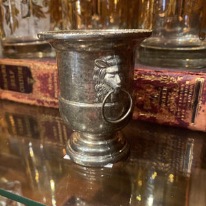 Small Silver Lion Head Loving Cup