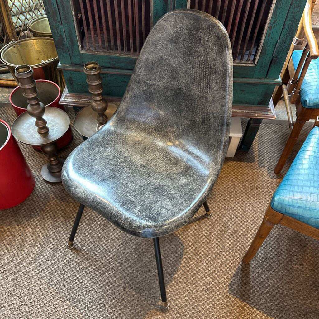 Charcoal grey shell chair (in store pick up only)