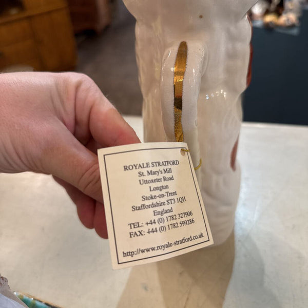 STAFFORDSHIRE DOG PITCHER 10'