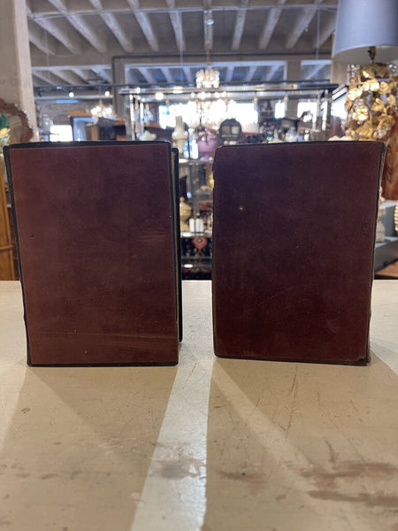 Pair of Faux Book Bookends 6T 4W 5D