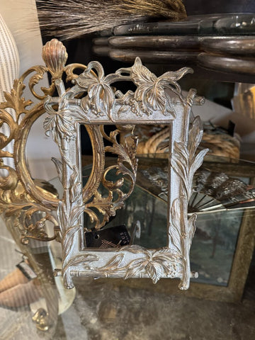 Silver ornate Frame