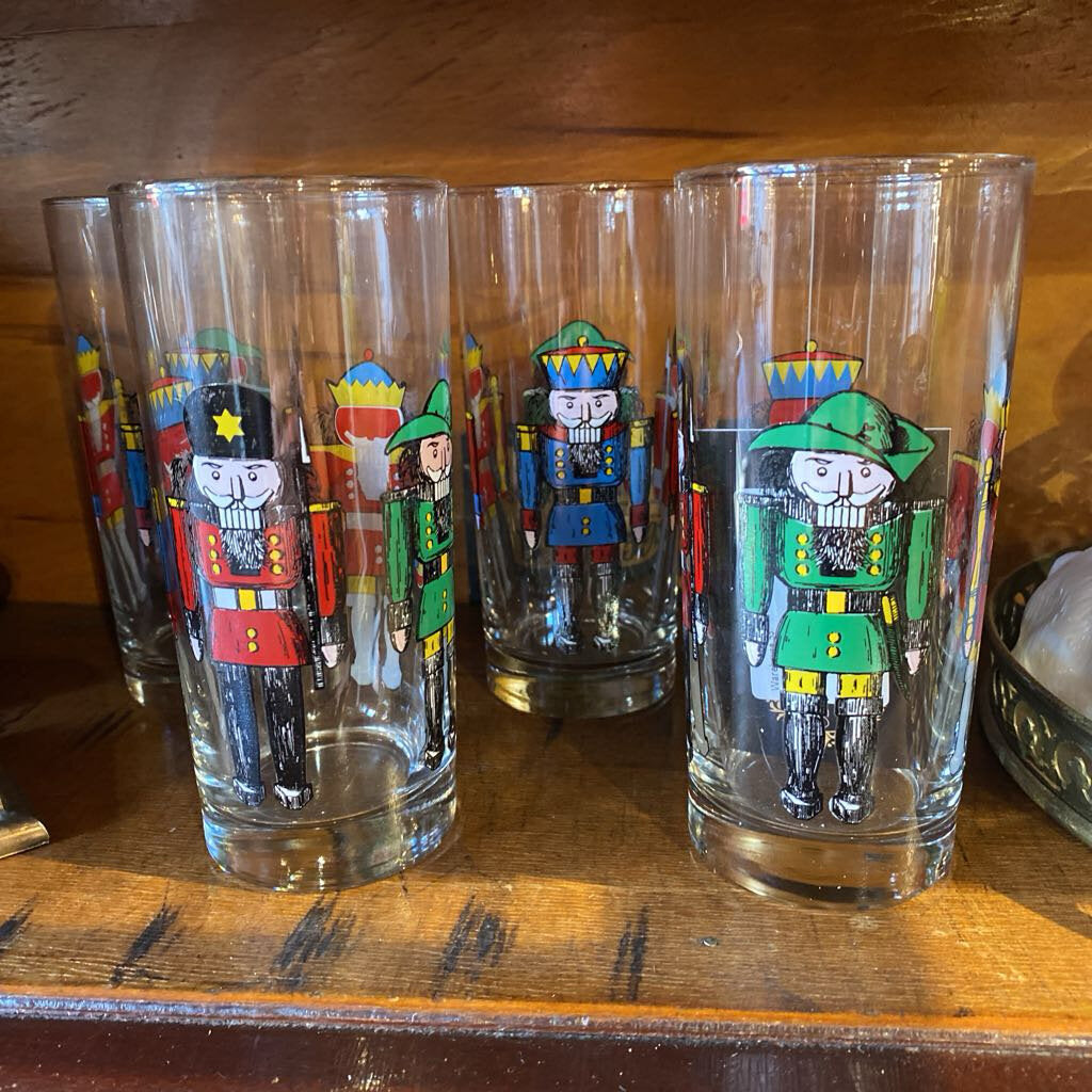 Set of 4 Nutcracker Tumblers