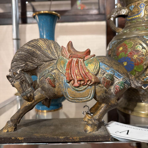 Tang Dynasty Chinese hand carved horse early 20th century