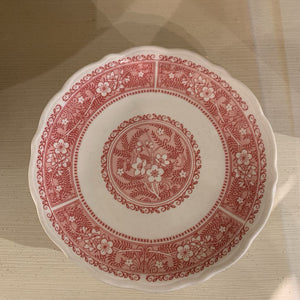 VINTAGE SYRACUSE CHINA STRAWBERRY HILL PLATES | SET OF 10