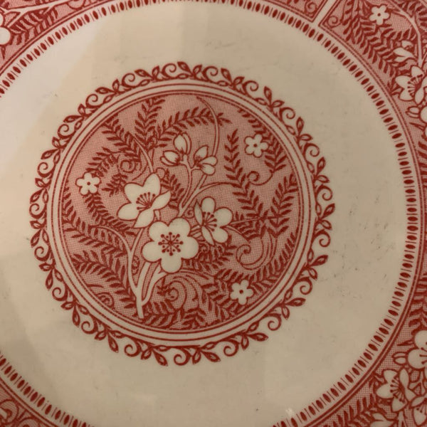 VINTAGE SYRACUSE CHINA STRAWBERRY HILL PLATES | SET OF 10