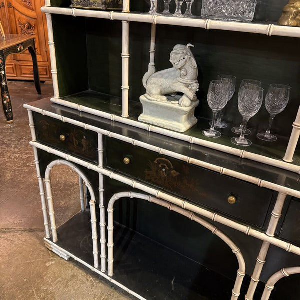 Faux Bamboo Cabinet Pick Up Only