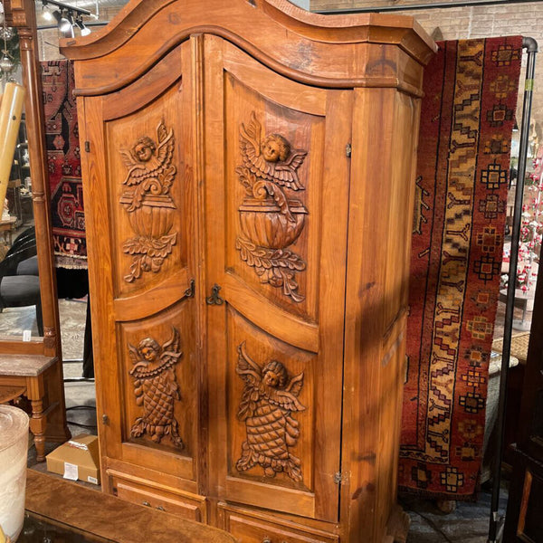 Spanish Pine Cabinet Pick up Only 22Dx48Wx80T