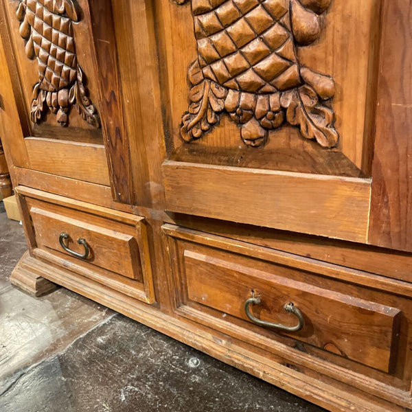 Spanish Pine Cabinet Pick up Only 22Dx48Wx80T
