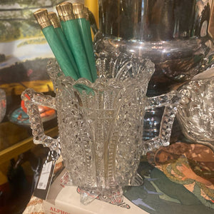 Cut crystal Spooner Celery Vase