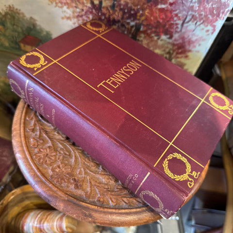 1899 Tennysons Poetical Works Book