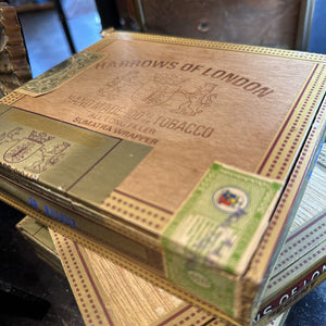 Harrows of London cigar box