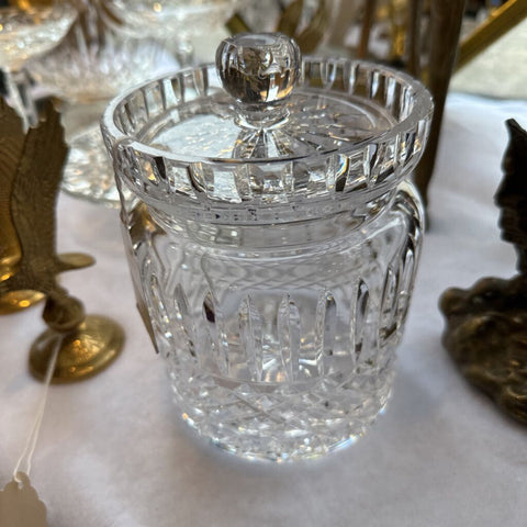 Waterford Lismore biscuit barrel