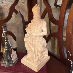 Horns of Moses Resin Statue