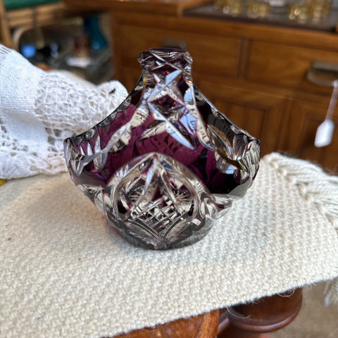 Sm Ruby cut to clear basket