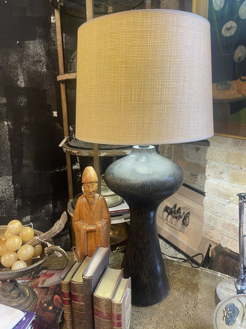 Brown curvy lamp