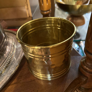 Brass pot