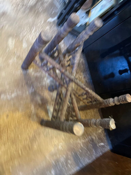 Antique Berber Tea Table 24.5D 21.5T