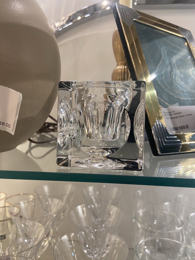 Mcm block candleholder