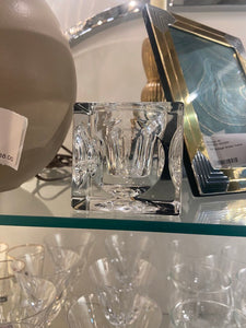 Mcm block candleholder