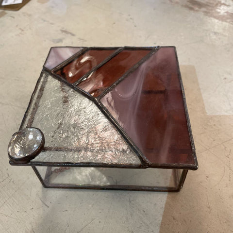 Art Stained glass box