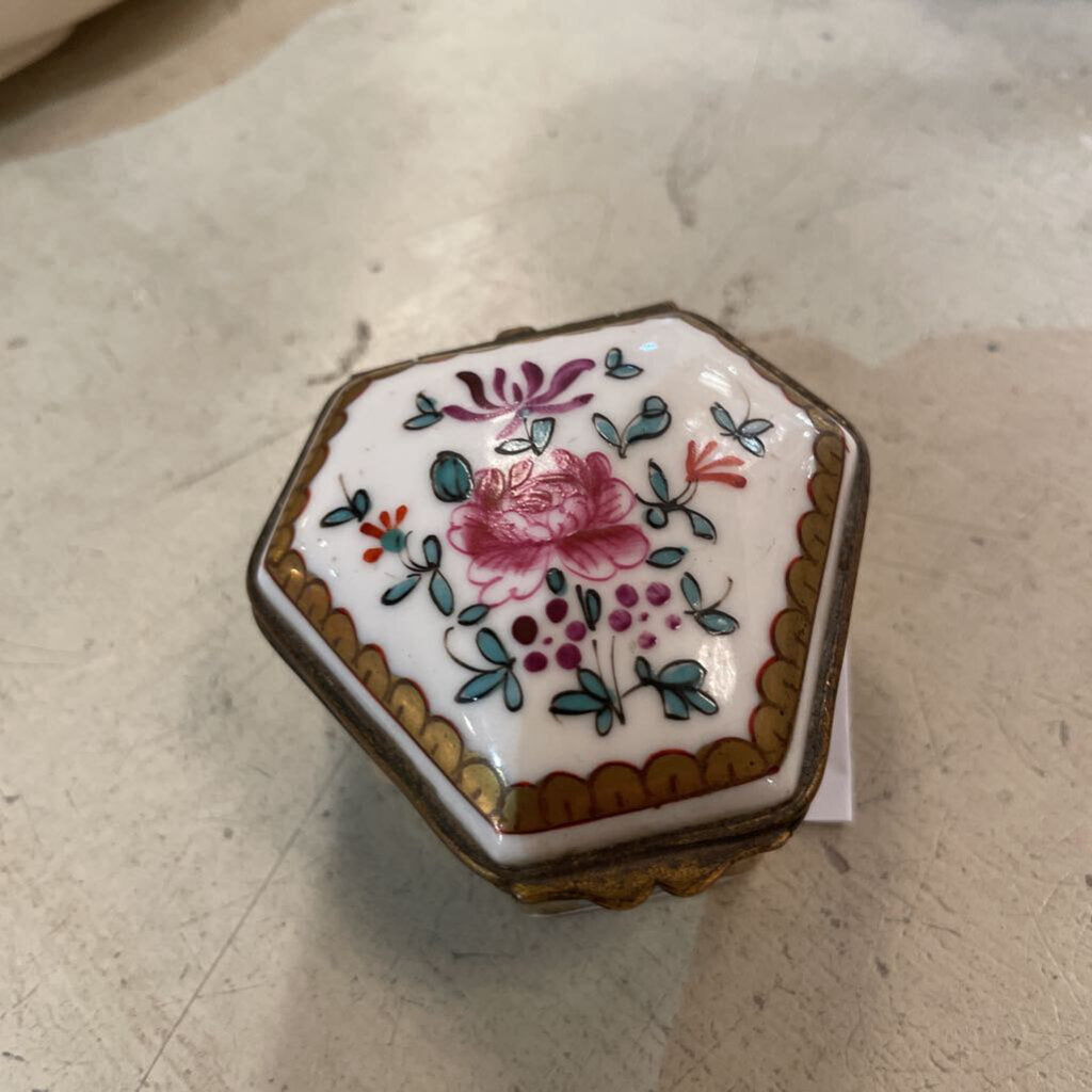 Limoges handpainted trinket