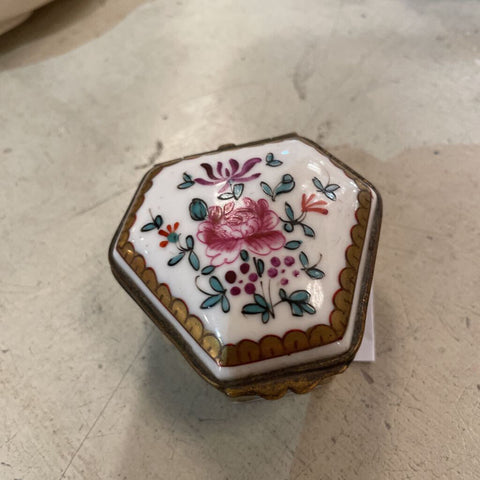 Limoges handpainted trinket