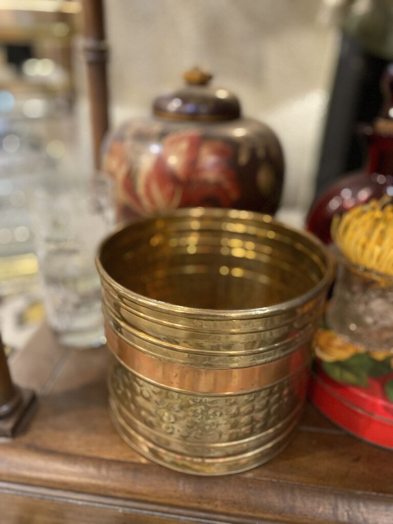 Brass bucket