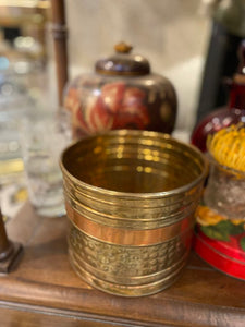 Brass bucket