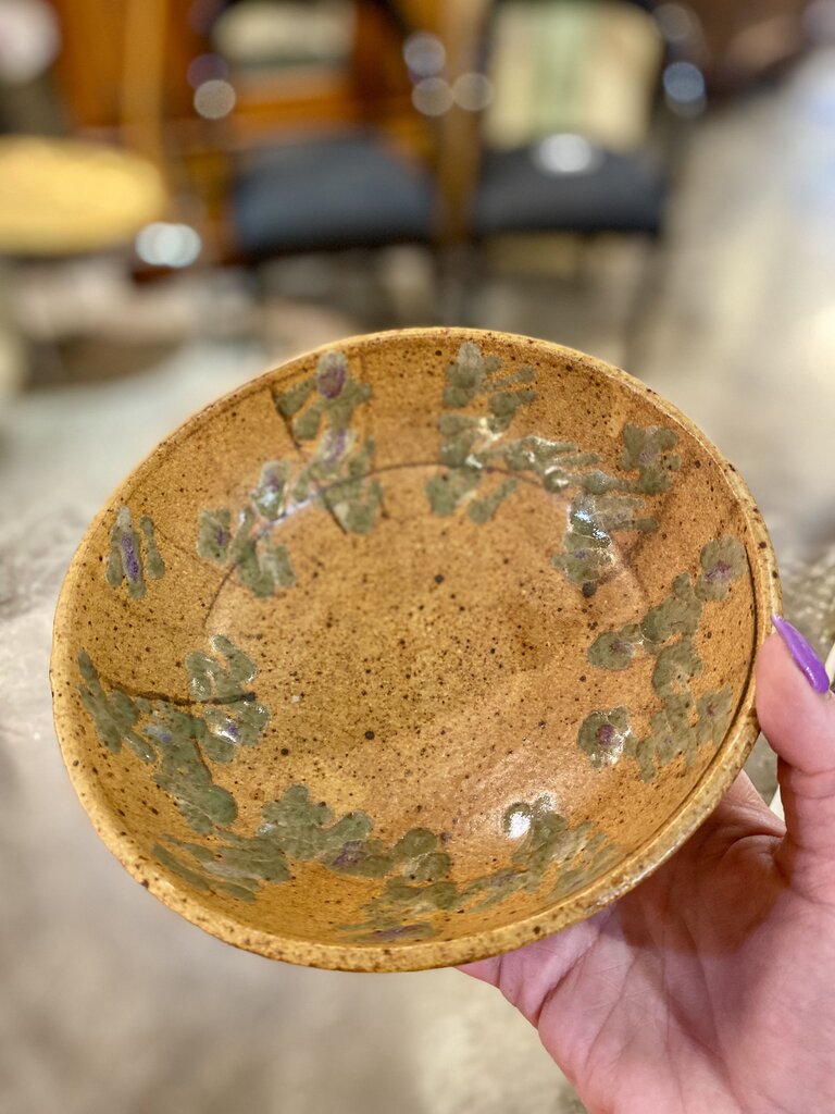 Vintage pottery bowl
