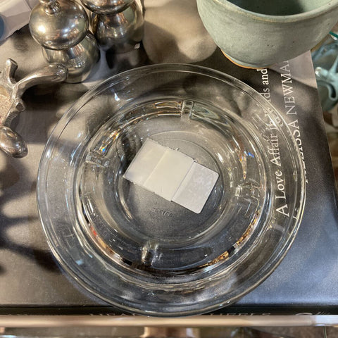 Glass Ashtray marked MEXICO